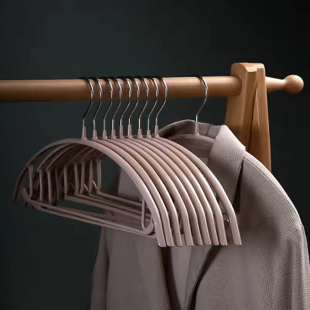 Clothes Hangers Soft-Touch Finish Ergonomic Curve - Image 12