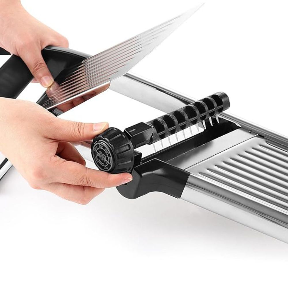 Mandoline Slicer Adjustable Thickness Stainless Steel Blades - Image 5