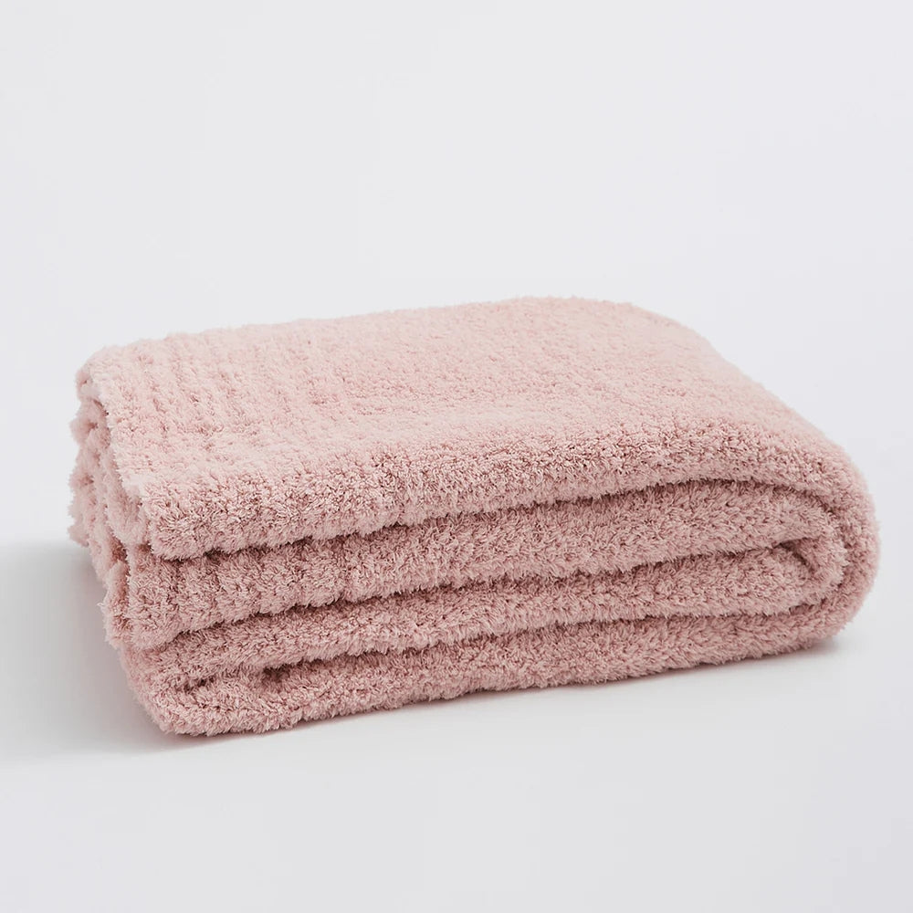Throw Blanket Half-Velvet Microfiber Pilling-Resistant - Image 8