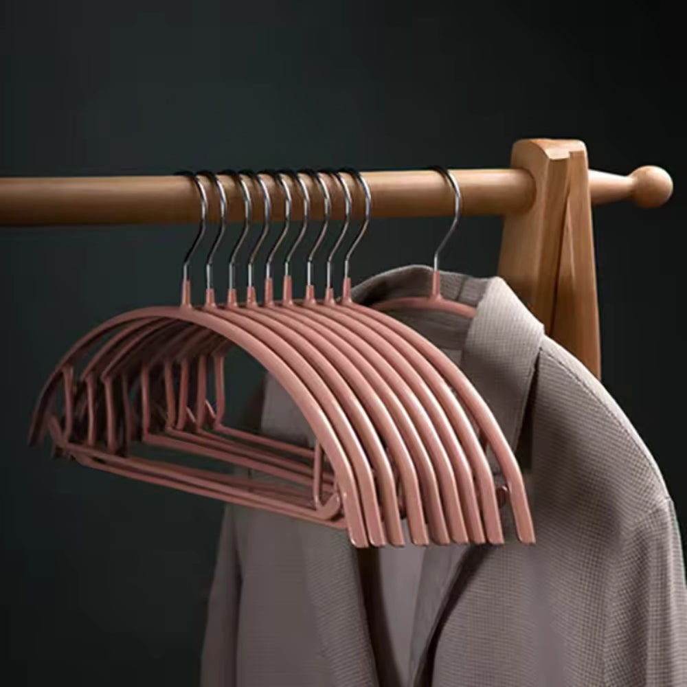 Clothes Hangers Soft-Touch Finish Ergonomic Curve - Image 11