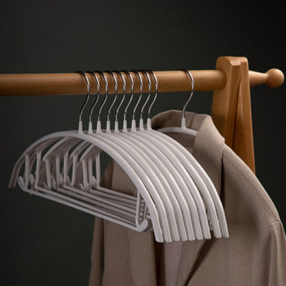 Clothes Hangers Soft-Touch Finish Ergonomic Curve - Image 7