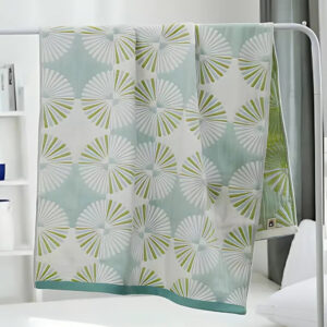 Bath Towel 100% Cotton Jacquard Floral