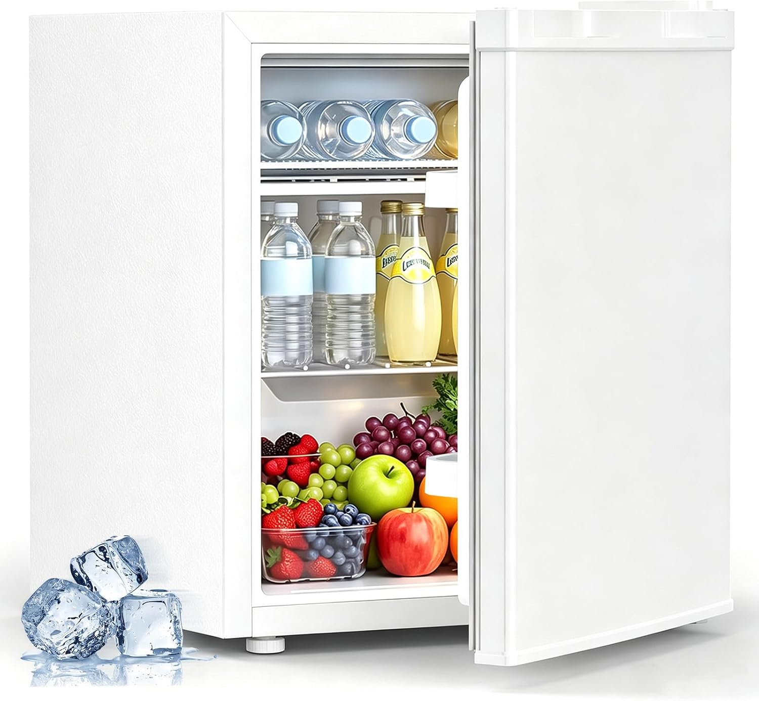 Kismile 1.3 Cu.Ft Mini Fridge, Single Door Compact Refrigerator RE5836 - Image 15