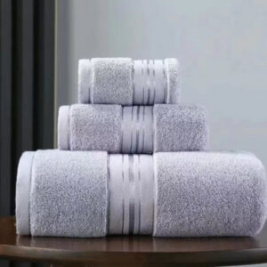 Towel Set 3 Piece Egyptian Cotton Ultra-Absorbent & Quick-Dry