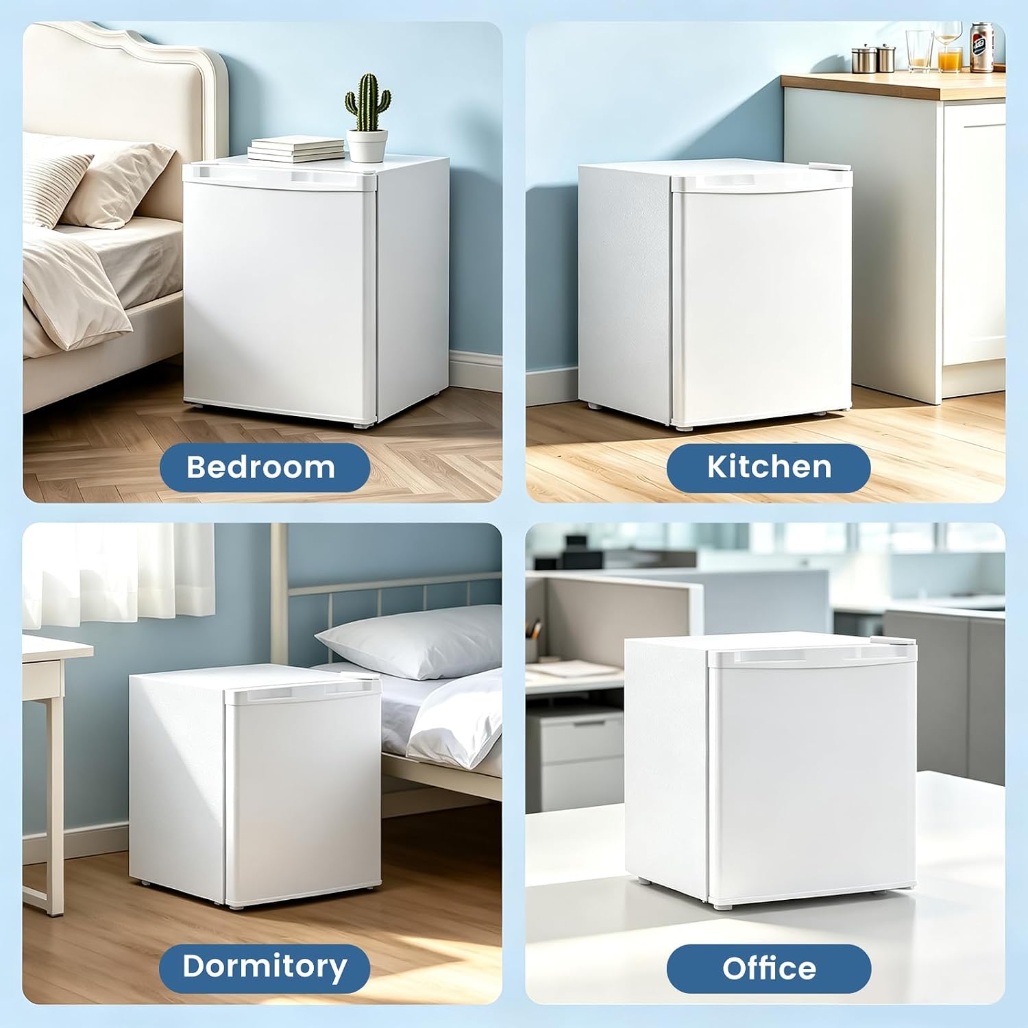Kismile 1.3 Cu.Ft Mini Fridge, Single Door Compact Refrigerator RE5836 - Image 21