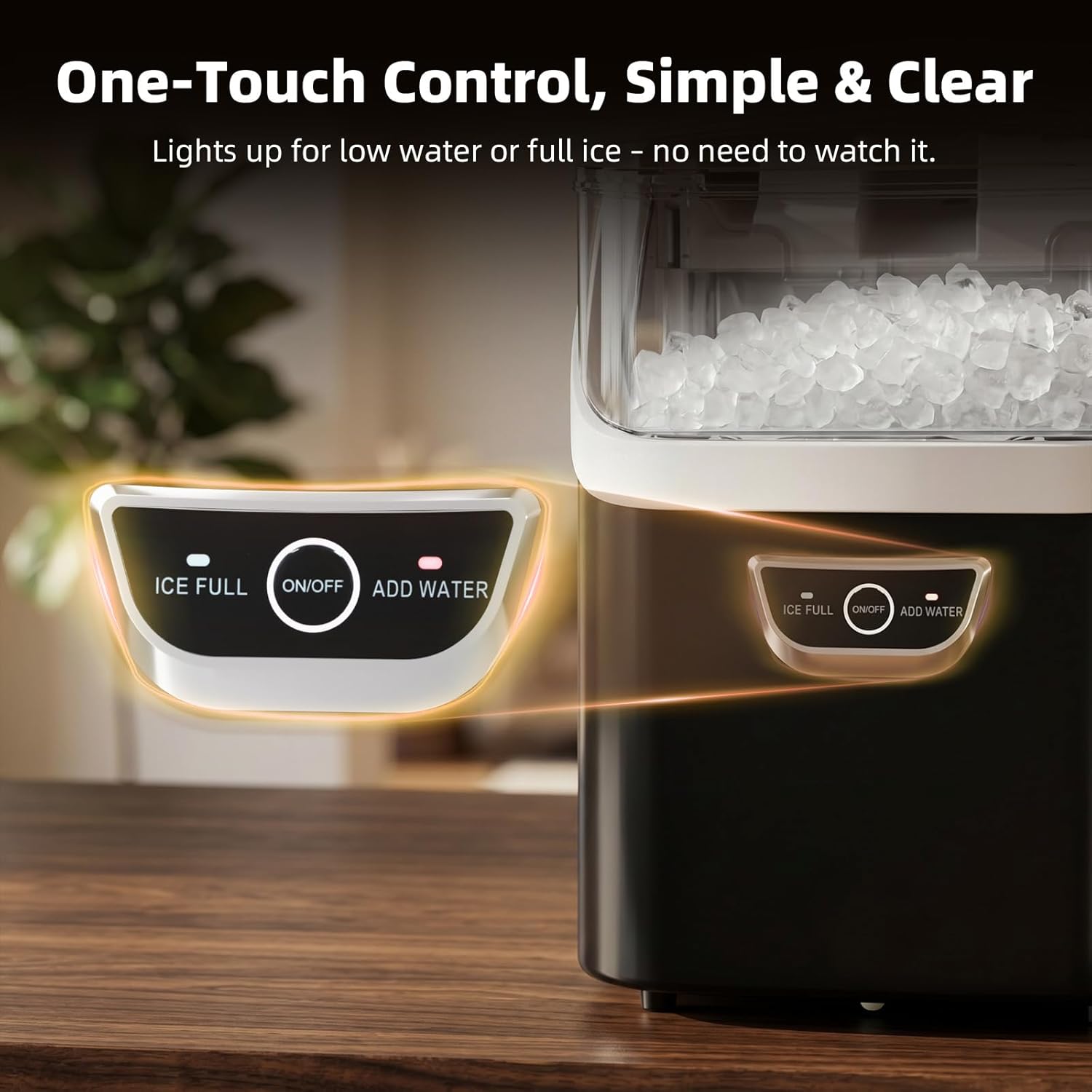 35Lbs/24H Nugget Ice Maker Countertop IM11002 - Image 4