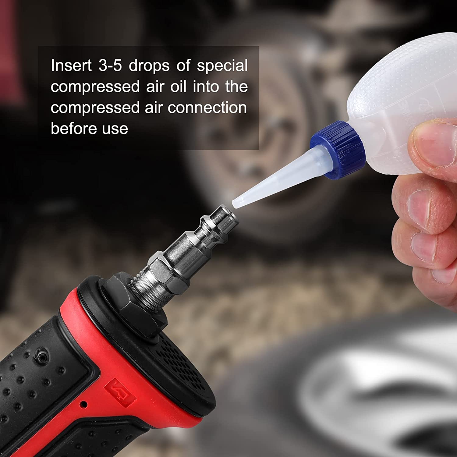 WORKPRO 1/2" Drive Air Impact Wrench for Changing Tires Auto Repair - Image 6