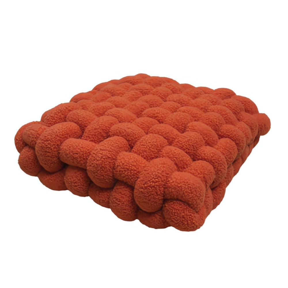 Cushion Knot Boucle Lamb Velvet Cotton Filled - Image 10