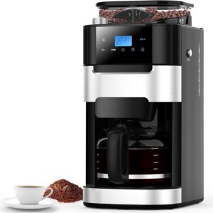 10-Cup Drip Coffee Maker with Built-In Grinder CM8025