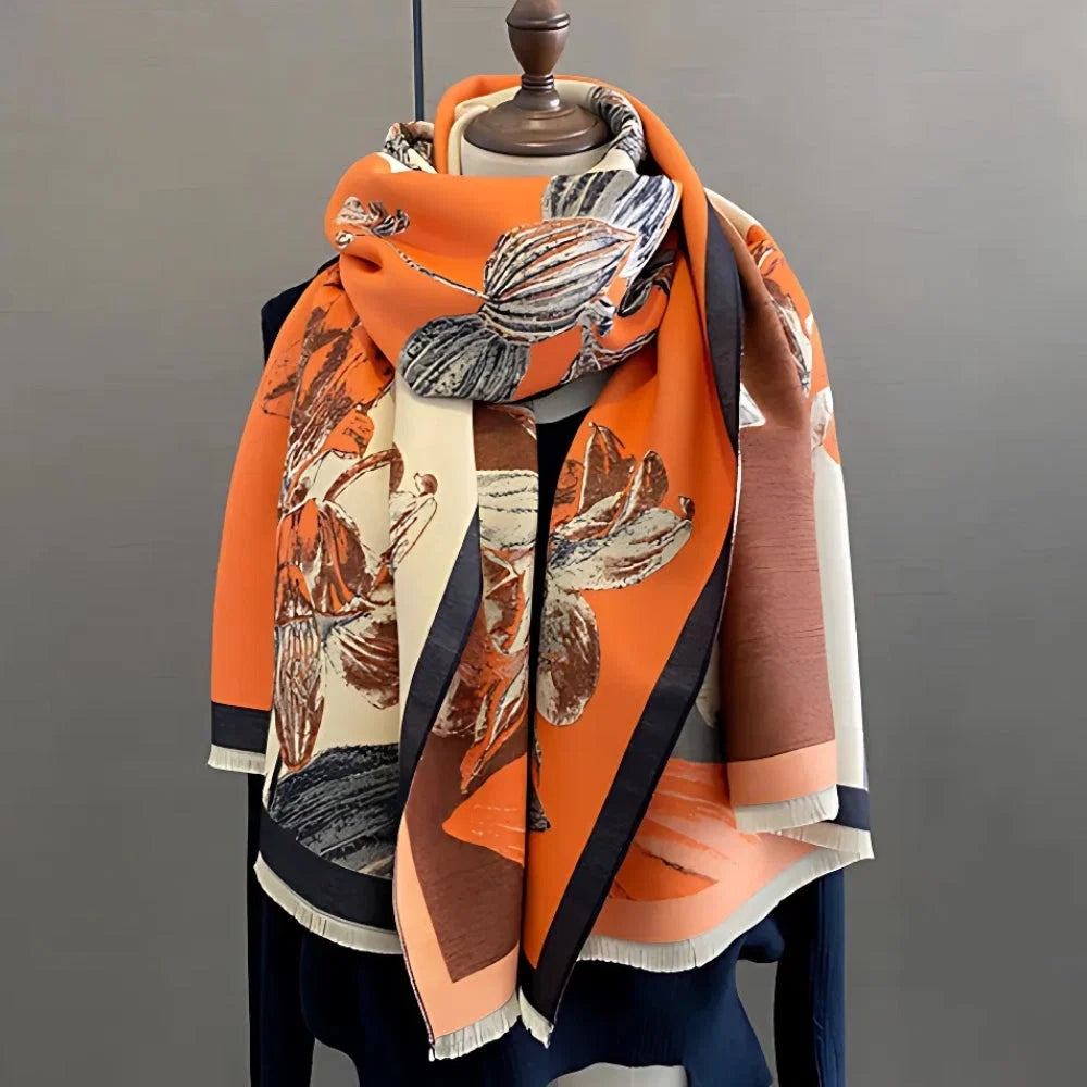 Scarf Woven Microfiber Generous Length Wind & Sun Protection - Image 4