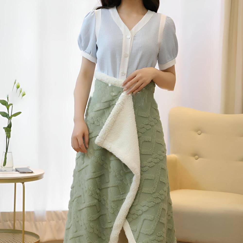 Wearable Throw Blanket Super-Soft Flannel Antibacterial & Hypoallergenic - Image 2