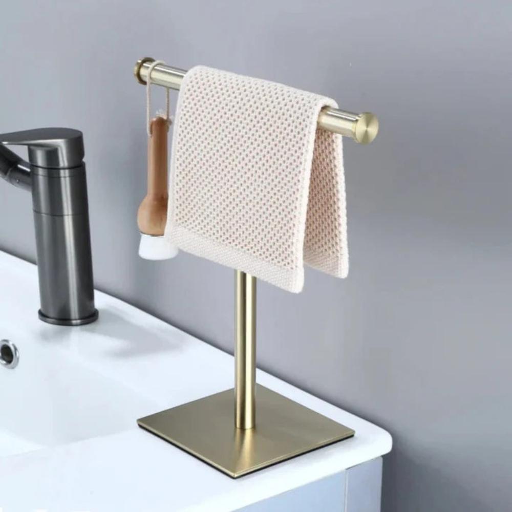 Countertop Towel Rack Freestanding Heavy Non-Slip Base - Image 2