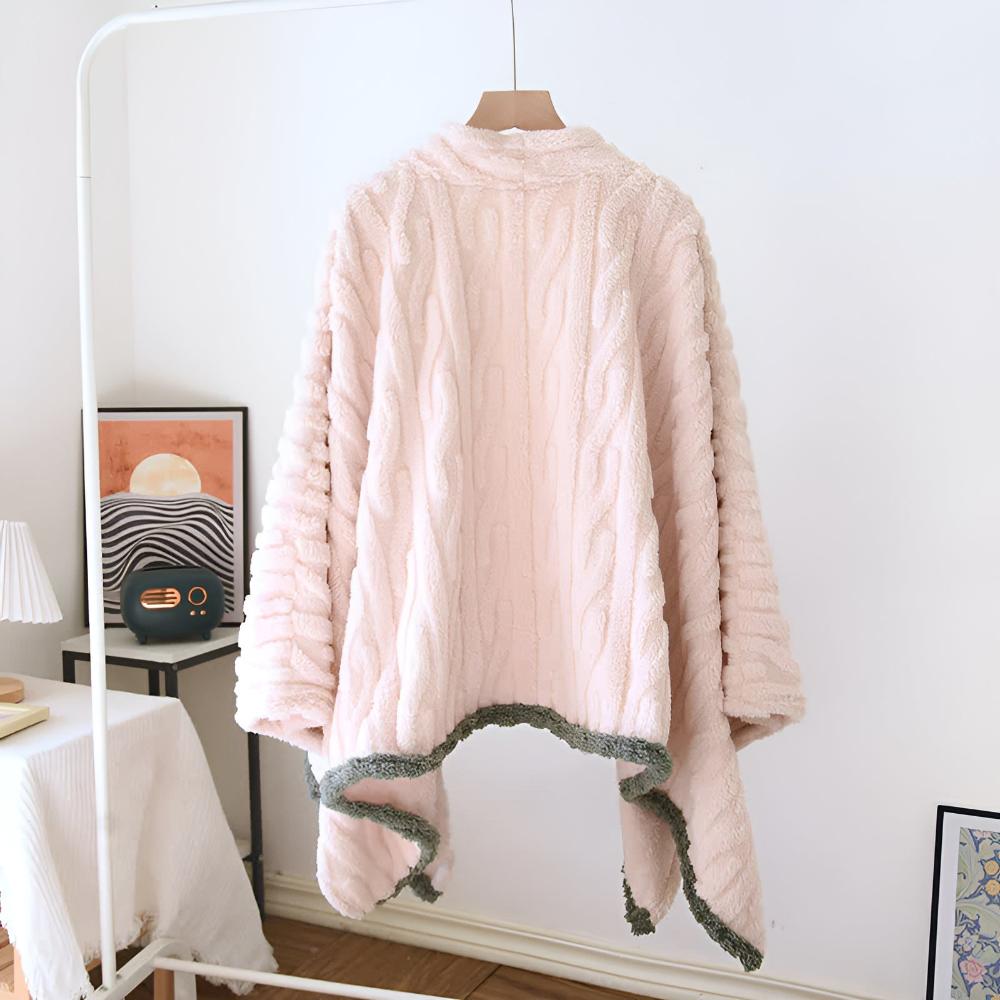 Shawl Wrap Embroidered Microfiber Ultra Soft Machine Washable - Image 2