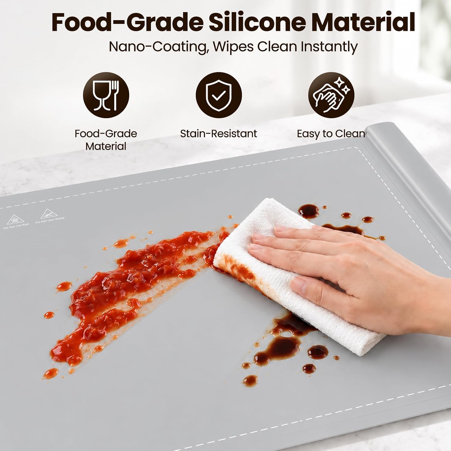 Kismile Extra Large 8-Plate Food Warming Mat WB2908 - Image 12