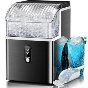 Kismile Nugget Ice Makers Countertop IM5815NB