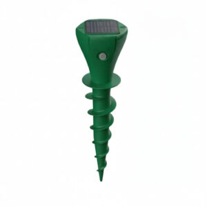 Garden Mole Repeller Solar-Powered Silent Vibration Weatherproof