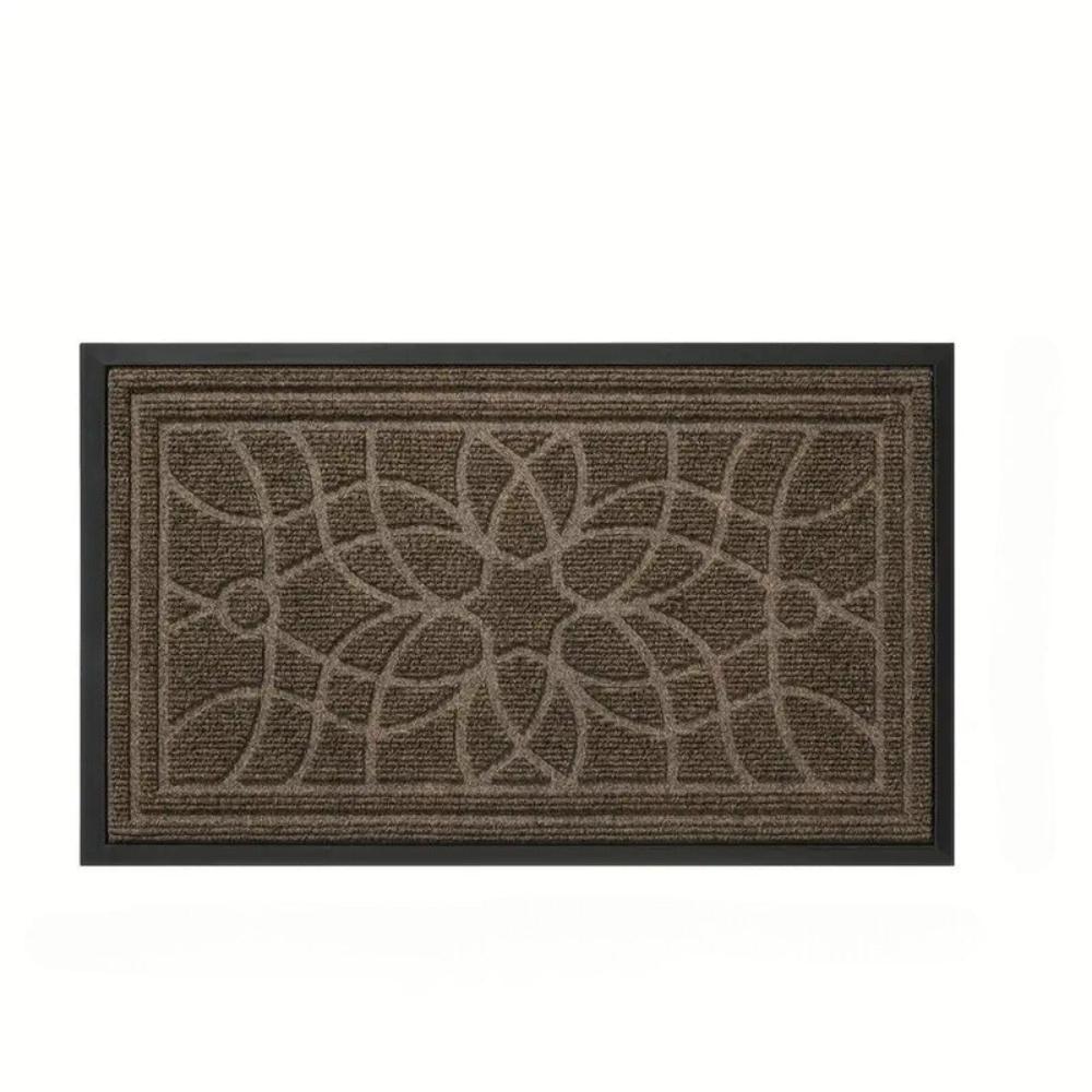 Door Mat Mandala Pattern Non-Slip Backing & Low-Profile - Image 8