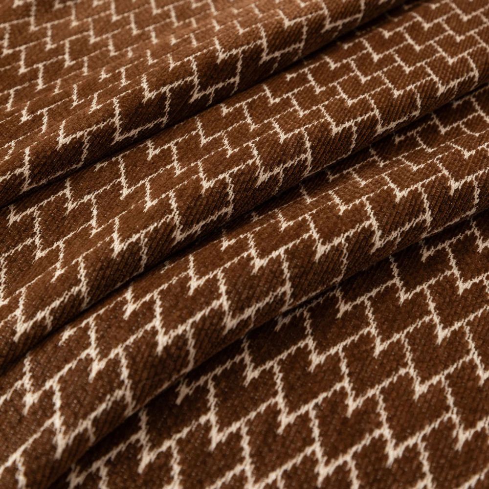 Sofa & Armchair Cover Zigzag Chenille Tassel Fringe - Image 3