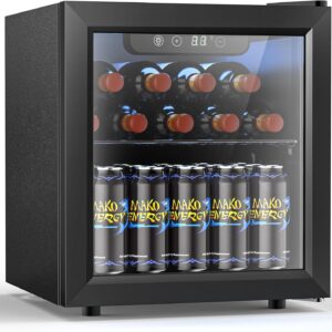 1.3 Cu.ft Mini Beverage Refrigerator and Cooler W5836H