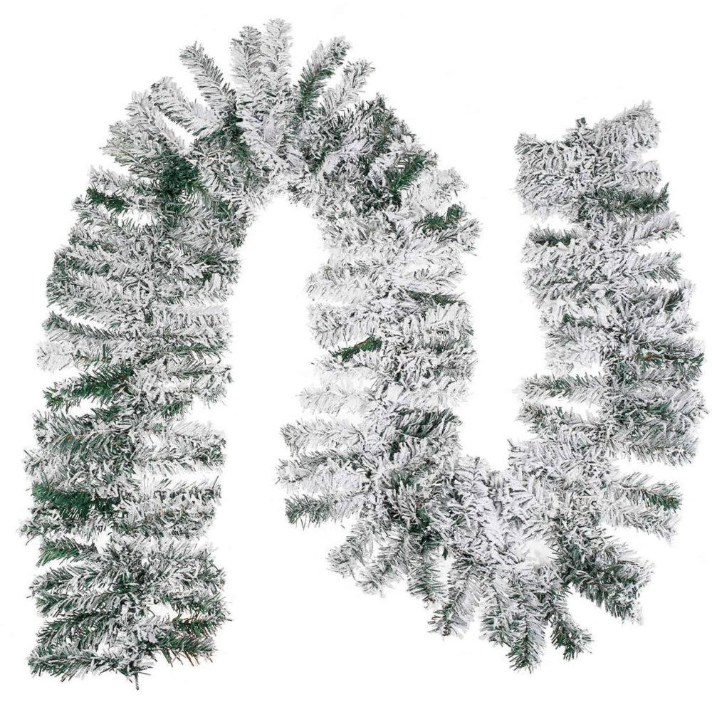 Garland Frosted Artificial Pine & Cedar 18 Inch - Image 7