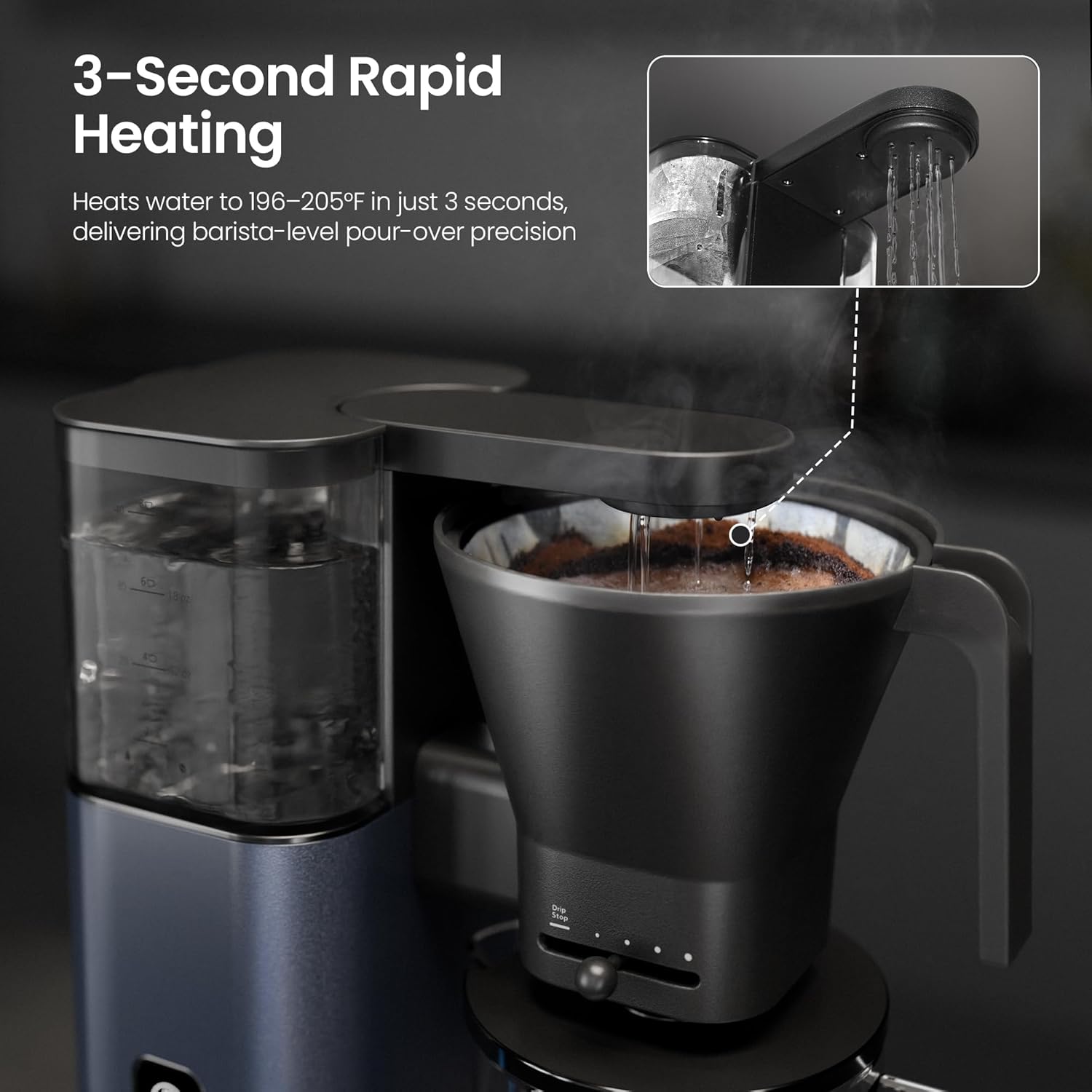 Kismile 8 Cup Drip Coffee Maker Machine 93125KCM0 - Image 38