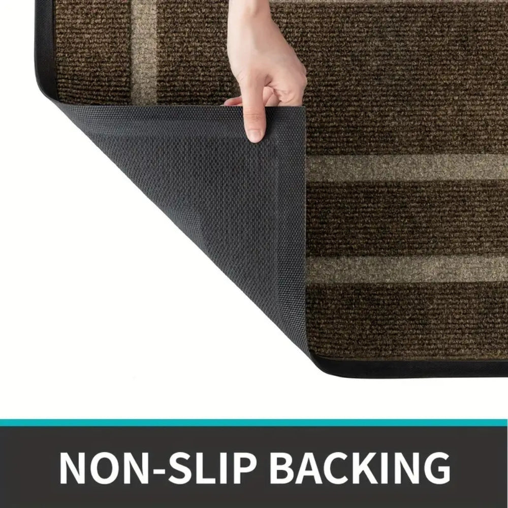 Entry Door Mat Dirt-Trapping Stain-Resistant Non-Slip Rubber Backing - Image 8