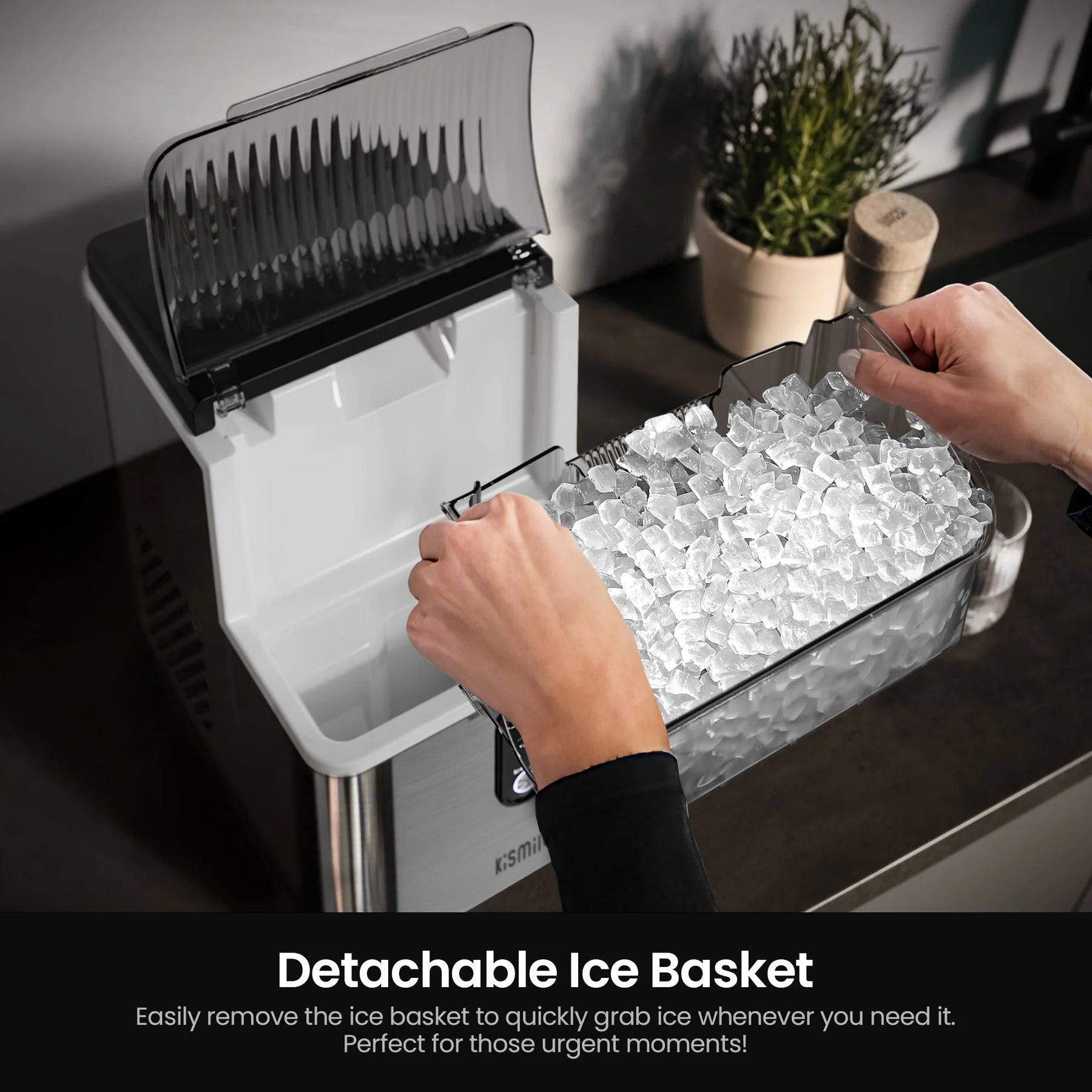 Nugget Sonic Ice Maker Stainless Steel Z5815NB - Image 12