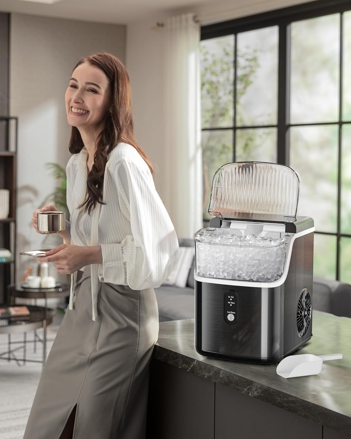 Kismile Nugget Countertop Ice Maker Z5825NB - Image 21