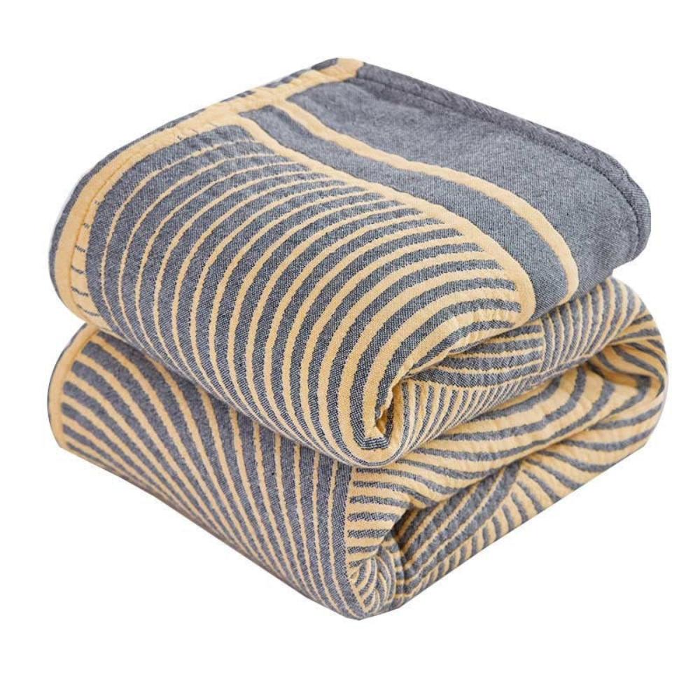 Cotton Blanket Reversible 4-Layer Muslin - Image 3