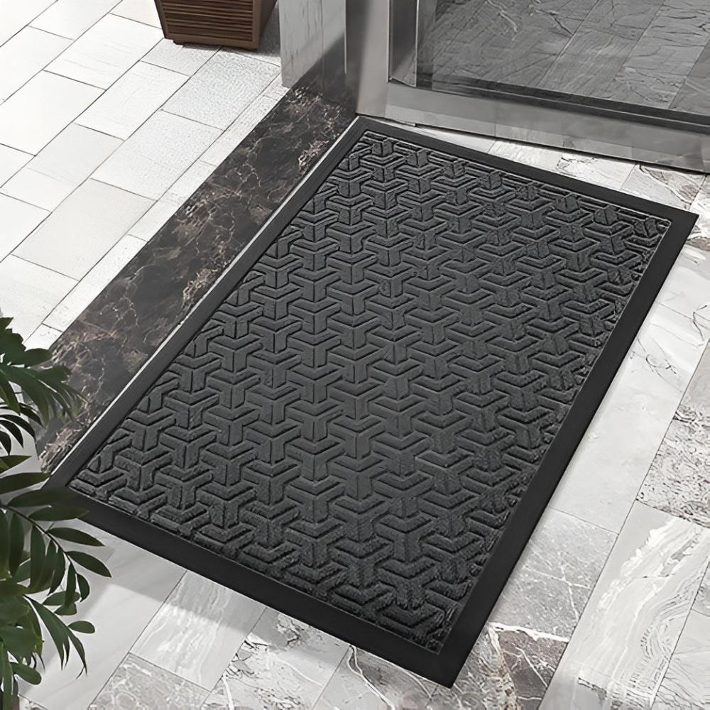 Entryway Door Mat Dirt-Trapping Fibers & Non-Slip Backing - Image 5